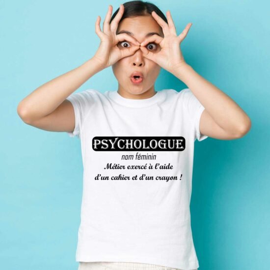 T-shirt femme Psychologue