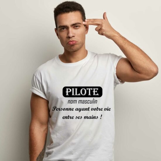 T-shirt homme Pilote