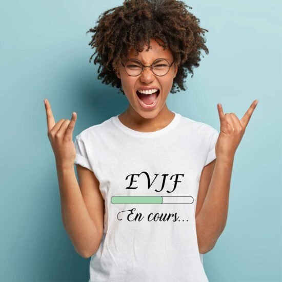 T-shirt EVJF en cours