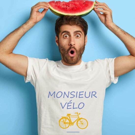 T-shirt Monsieur vélo