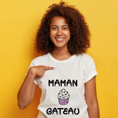 T-shirt Maman Gâteau