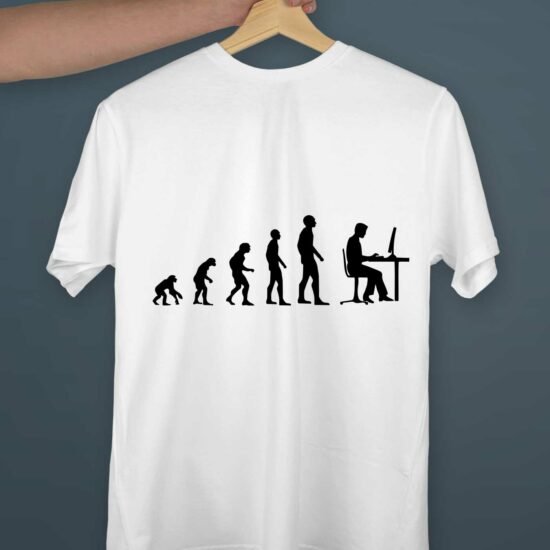 T-shirt Homme Évolution geek