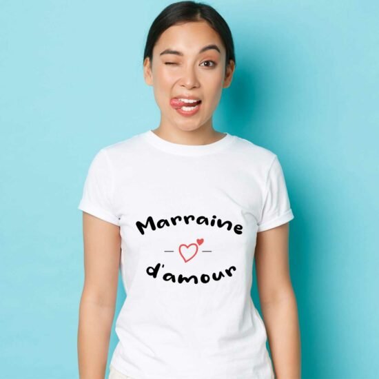T-shirt Marraine d'amour