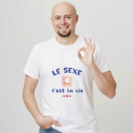 T-shirt Homme Le sexe c'est la vie