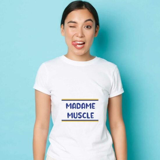 T-shirt Madame Muscle