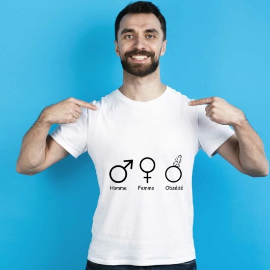 T-shirt Symbole genre obsédé